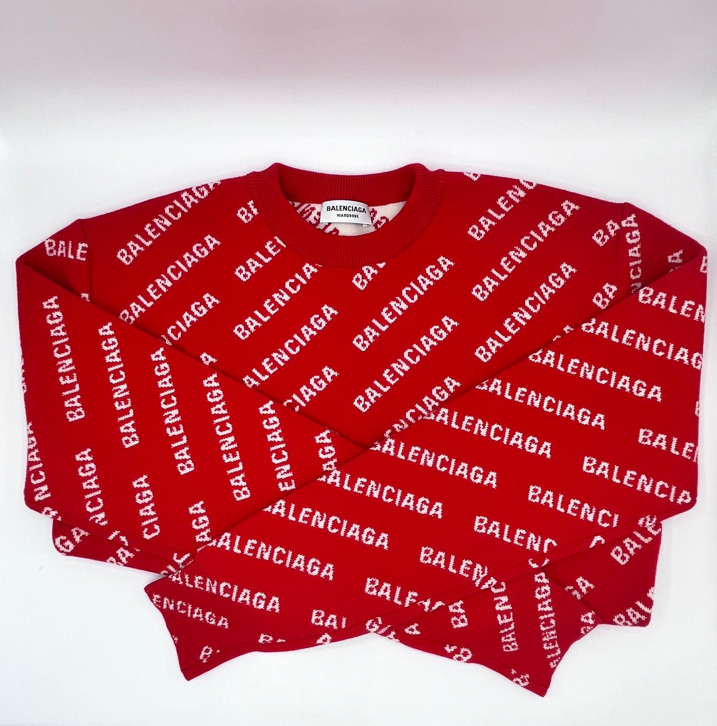 Maglione con logo Balenciaga